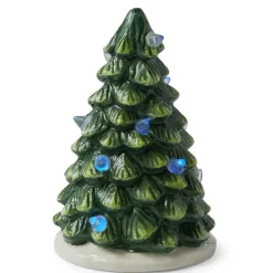 Christmas Tree landsbydekor LED lykt 10x6,5 cm