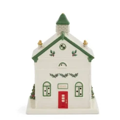 Christmas Tree postkontor LED lykt 17x12,4x10,6 cm