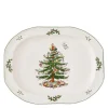 Christmas Tree serveringsfat ovalt 35 cm