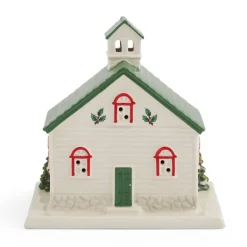 Christmas Tree skole LED lykt 14,5x13,7x11 cm