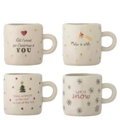 Christy kopp 26 cl 4 stk natur multi