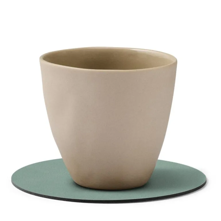 Circle Nupo glassbrikke 10 cm pastell grønn