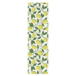 Citroner bordløper 35x120 cm gul