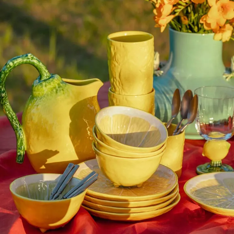 Citron mugge 2L sitron gul