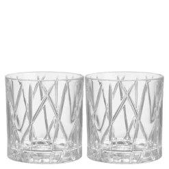 City double old fashioned-glass 34 cl 2 stk