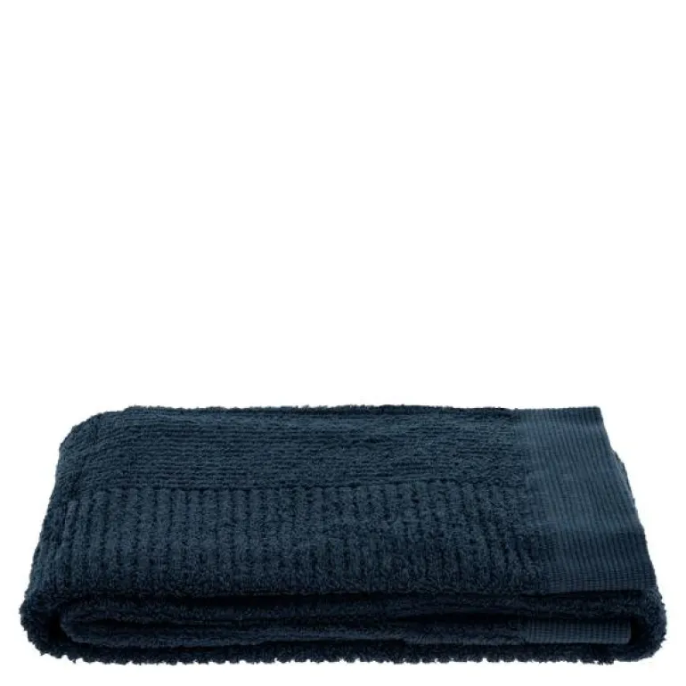 Classic badehåndkle 140x70 cm dark blue