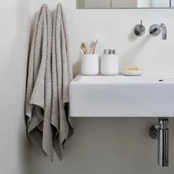 Classic badehåndkle 70x140 cm lys grå