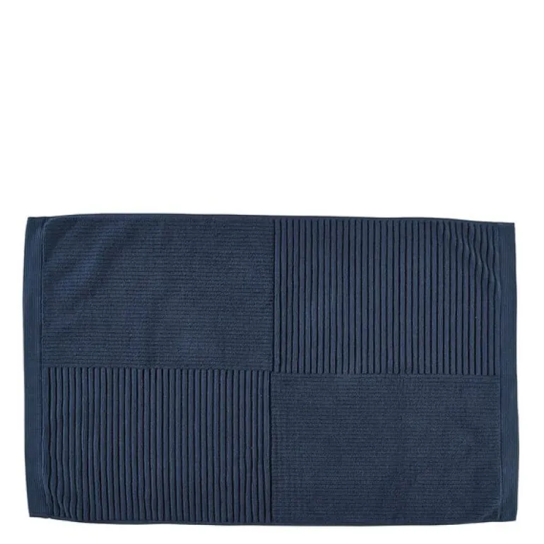 Classic badematte 50x80 cm mørk blå