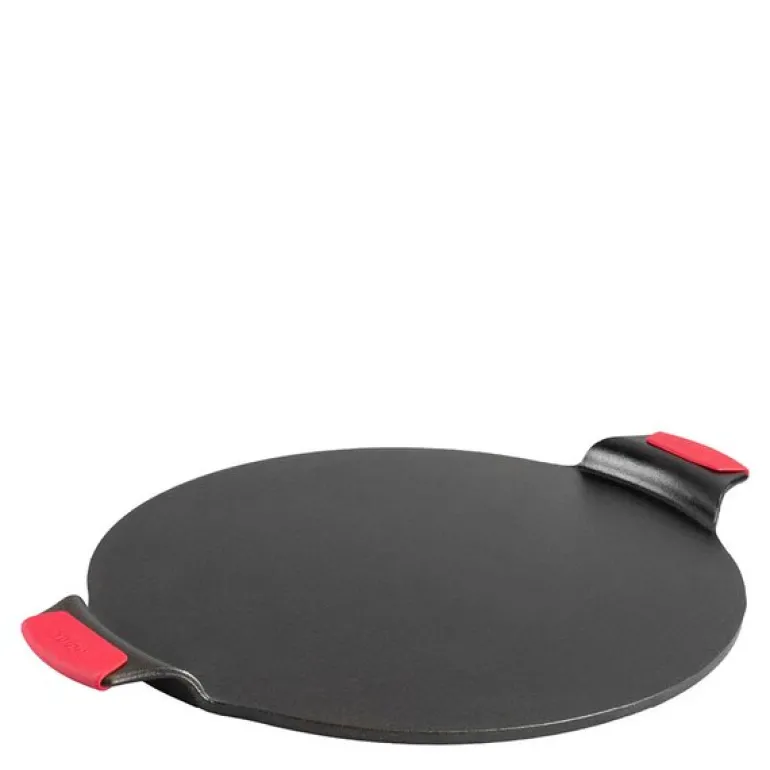 Classic Bakeware pizzastein med silikongrep 38x38 cm
