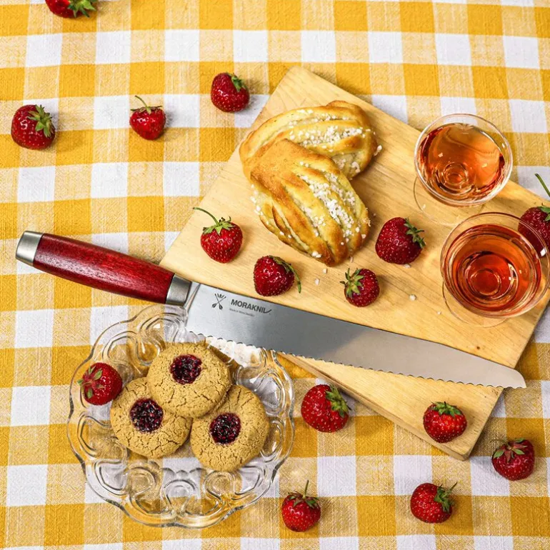 Classic 1891 brødkniv 24,6 cm rød