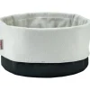 Classic brødpose stor 23x21 cm svart/sand