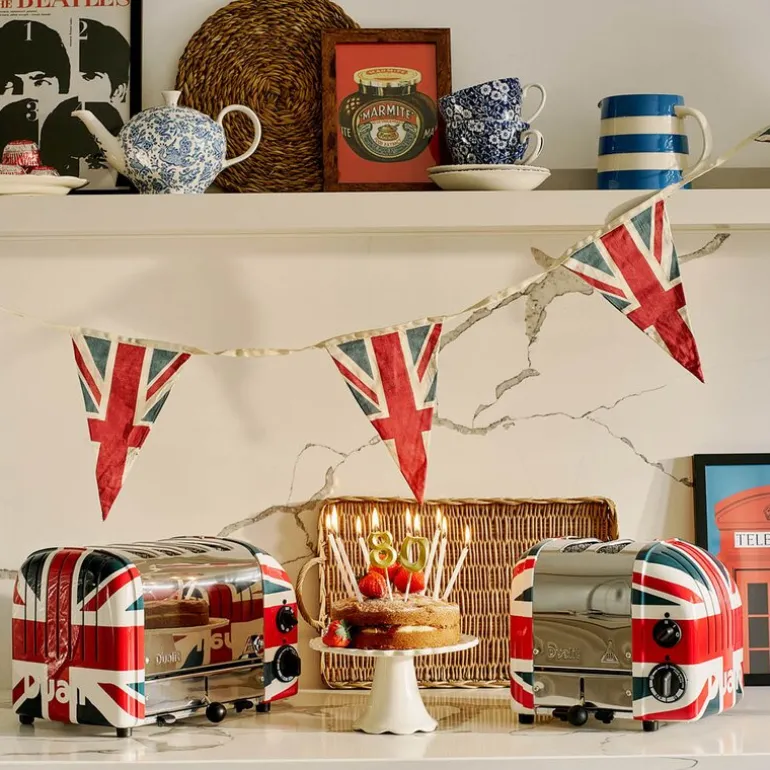 Classic brødrister 2 skiver union jack