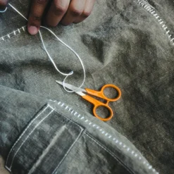 Classic broderisaks 10 cm oransje