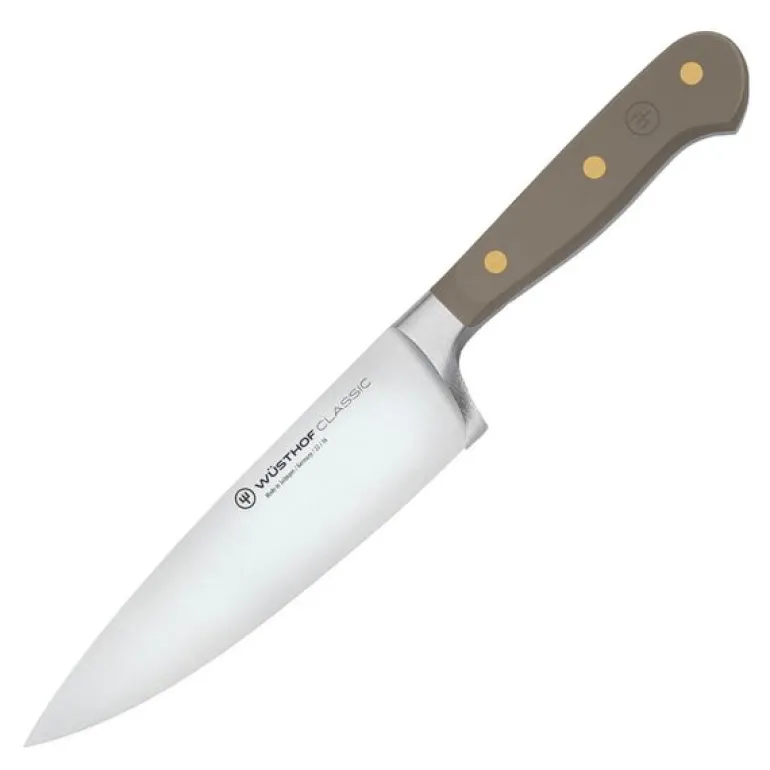 Classic Colour kokkekniv 16 cm Velvet Oyster