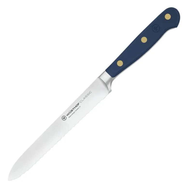 Classic Colour tannet tomat-/pølsekniv 14 cm Wild Blueberry