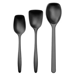 Classic gryteskjesett 3 deler carbon black