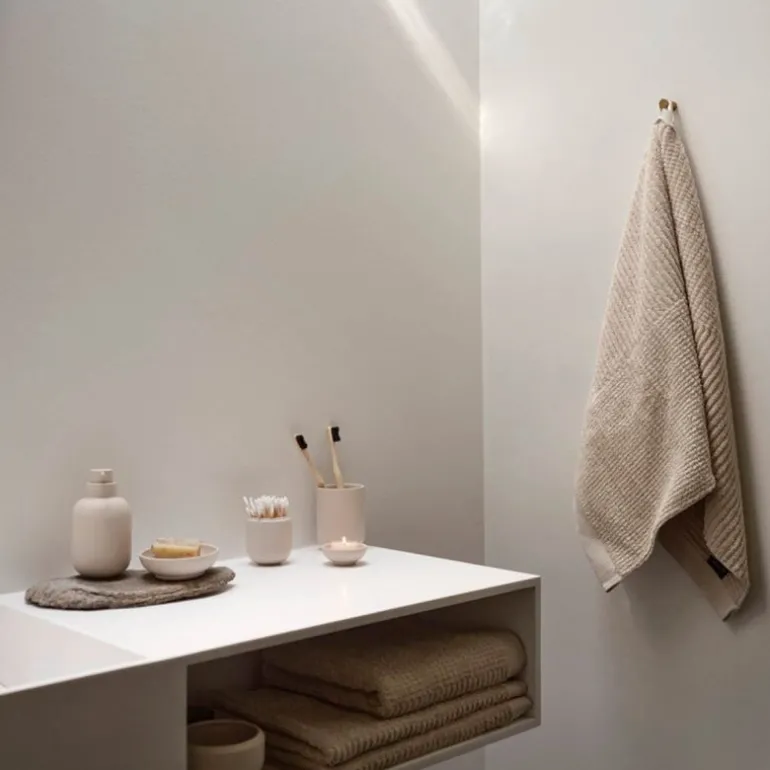 Classic håndkle 50x100 cm sand