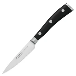Classic Ikon skrellekniv 9 cm svart