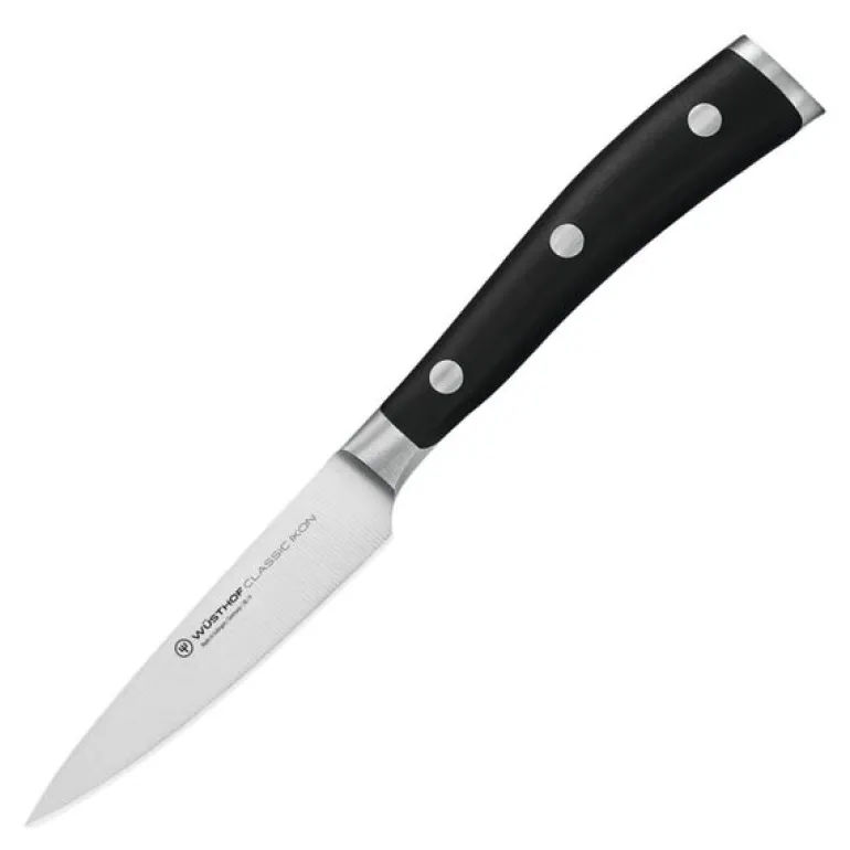 Classic Ikon skrellekniv 9 cm svart