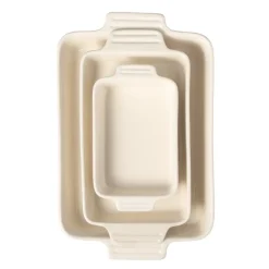Classic ildfast form 37,5x24 cm hvit