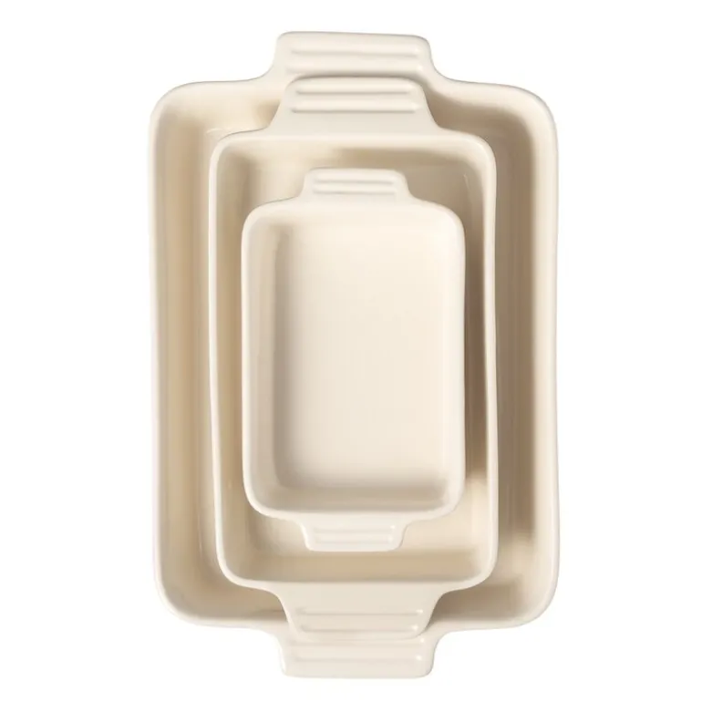 Classic ildfast form 37,5x24 cm hvit
