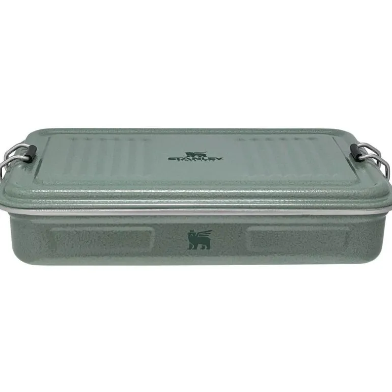 Classic matboks 1,2L hammertone green