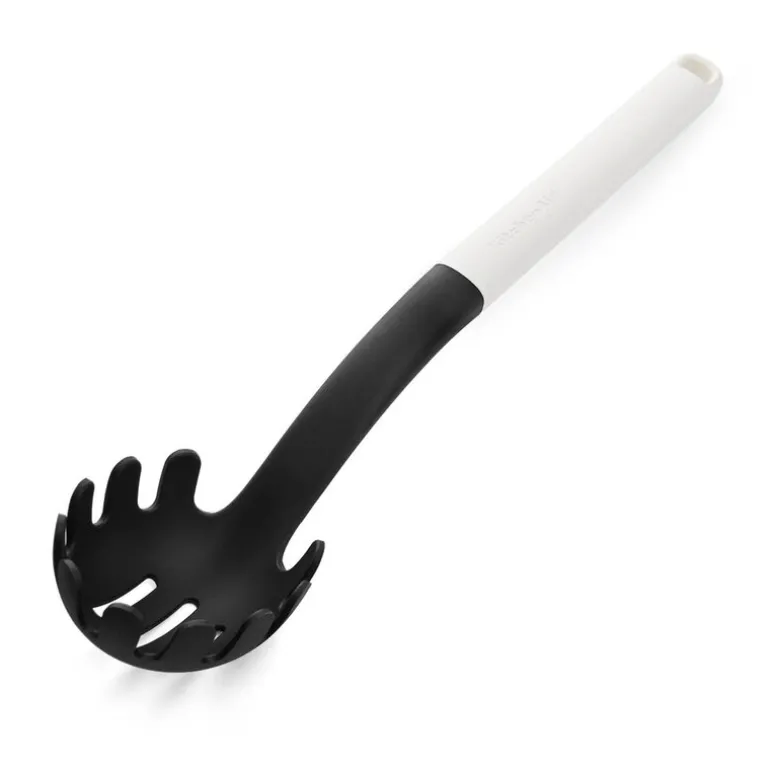 Classic pastasleiv 34 cm porcelain white