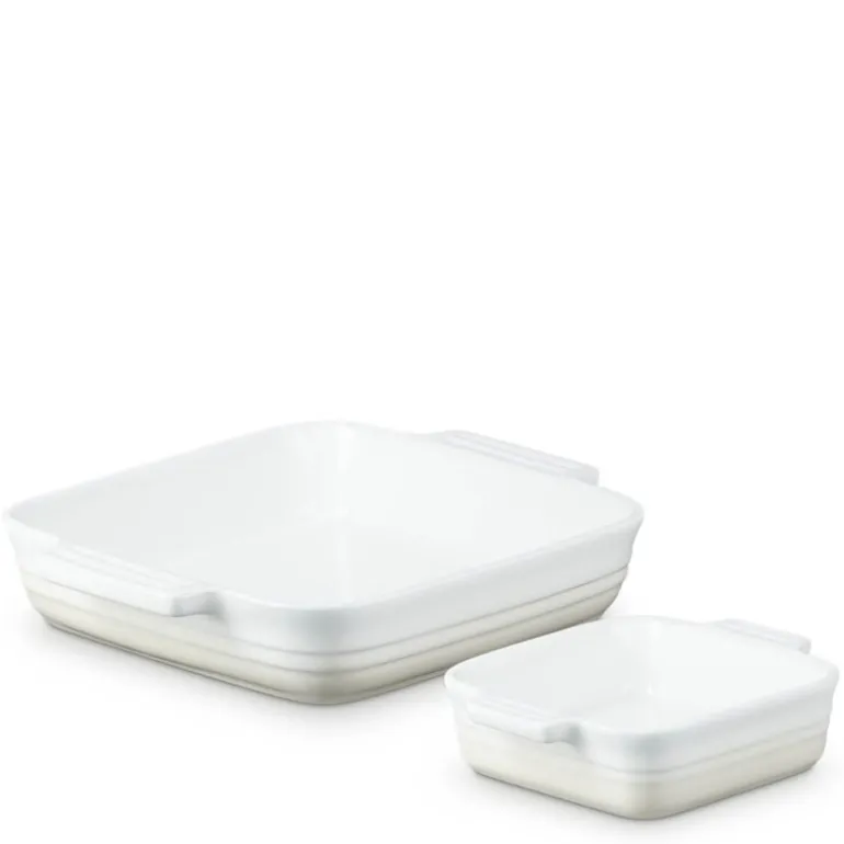 Classics Ildfast form 2 stk 23+13 cm Meringue