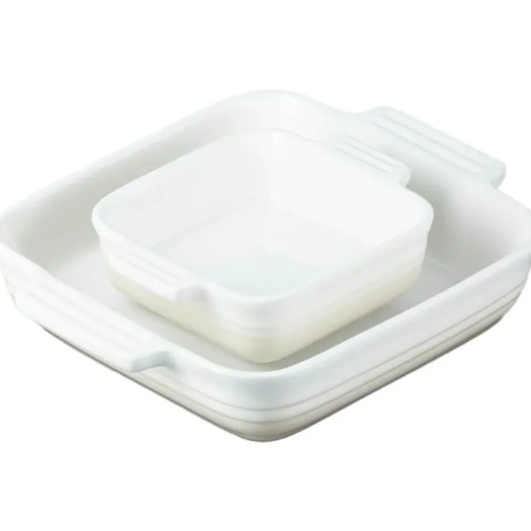 Classics Ildfast form 2 stk 23+13 cm Meringue
