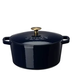Classic støpejernsgryte 4,4L Midnight Blue