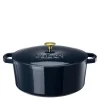 Classic støpejernsgryte 9,5L Midnight Blue