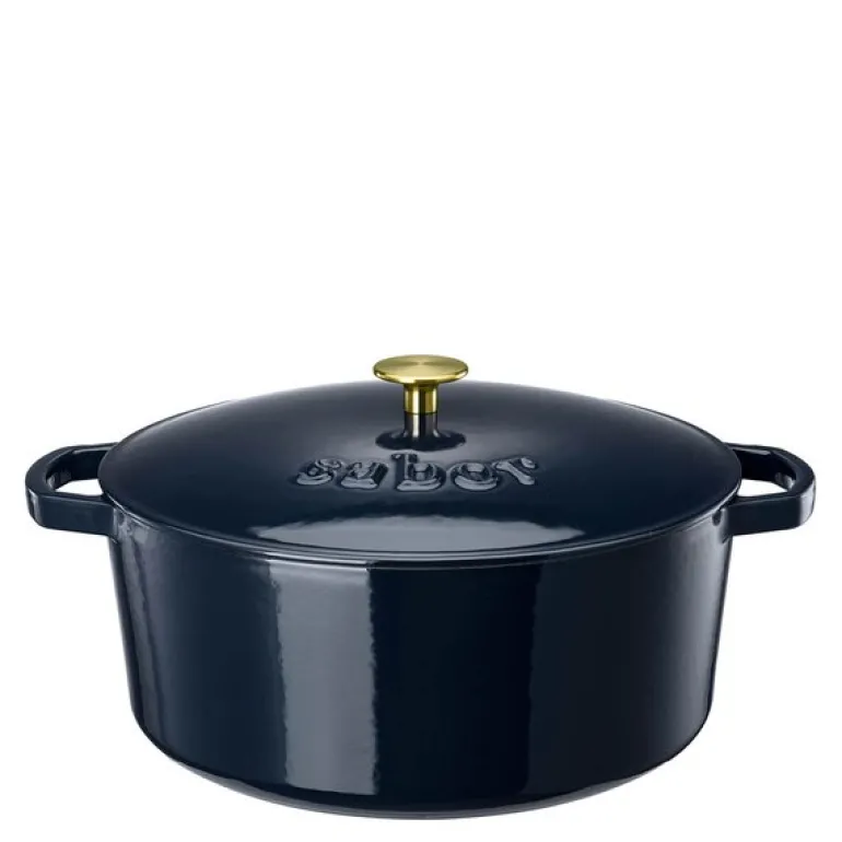 Classic støpejernsgryte 9,5L Midnight Blue