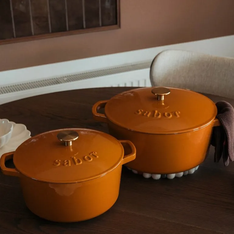 Classic støpejernsgryte 4,4L pumpkin spice