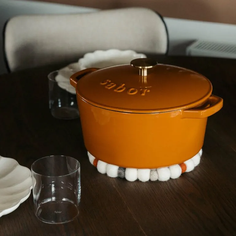 Classic støpejernsgryte 4,4L pumpkin spice