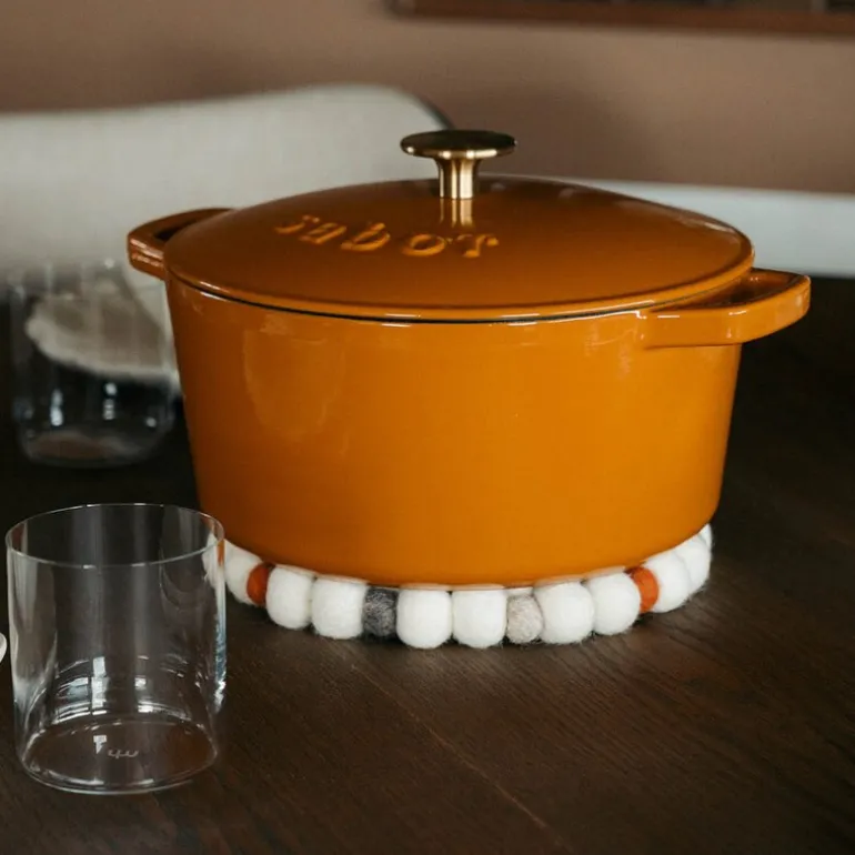 Classic støpejernsgryte 6,7L pumpkin spice
