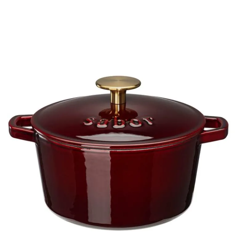 Classic støpejernsgryte 2L Zinfandel Brass
