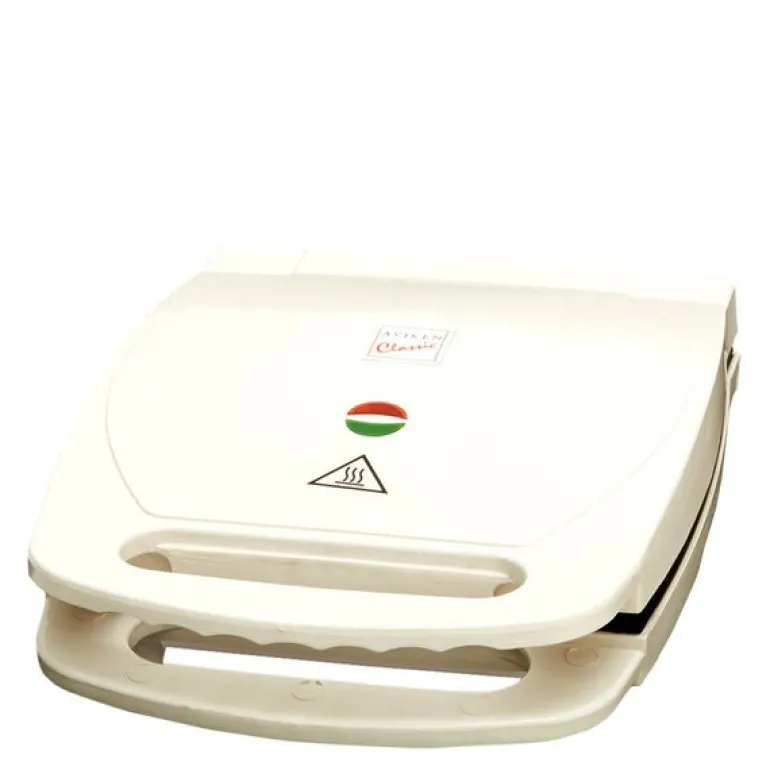 Classic vaffeljern keramisk 1000W hvit