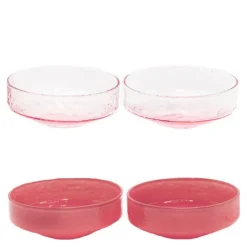 Claude snacksskål 25 cl 4 stk rosa