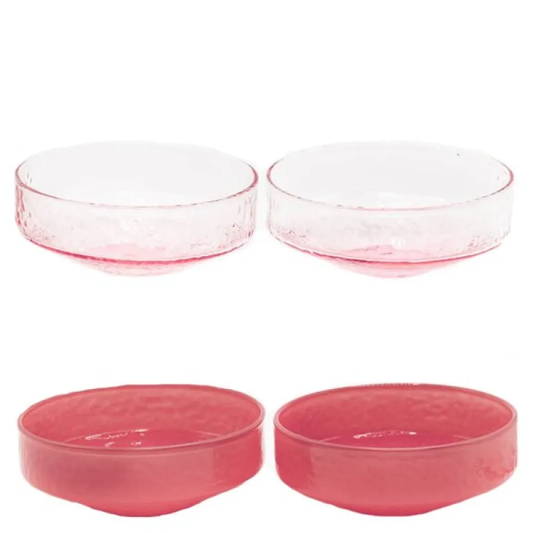 Claude snacksskål 25 cl 4 stk rosa