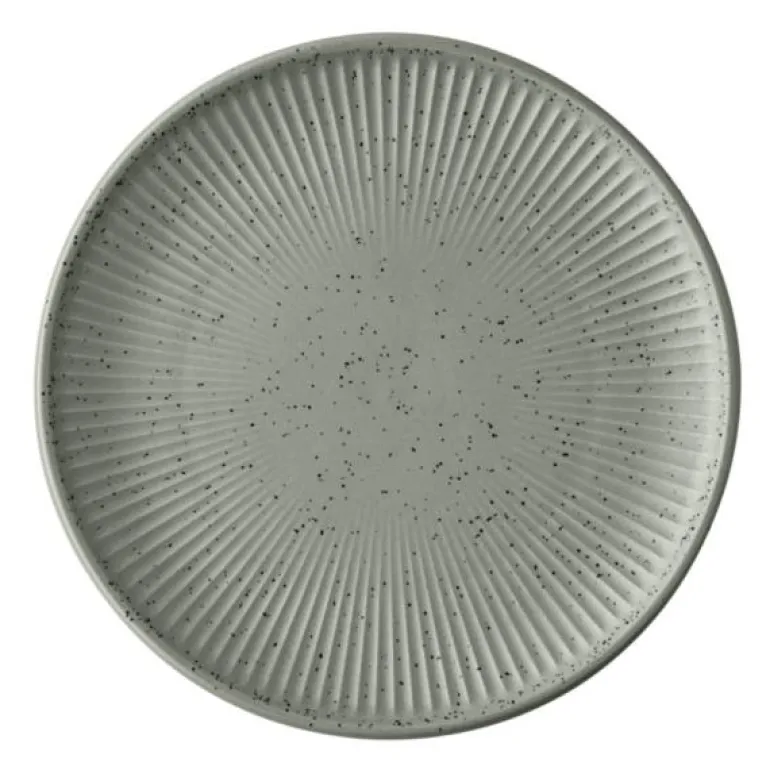 Clay tallerken 16 cm smoke