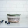 Clear Nest oppbevaringsboks 0,5L klar/grønn