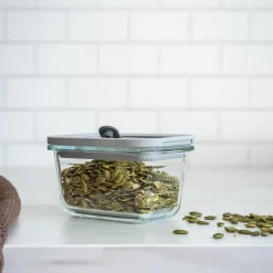 Clear Nest oppbevaringsboks 0,3L klar/lys grå