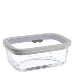 Clear Nest oppbevaringsboks 0,8L klar/lys grå