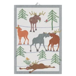 Clumsy Moose håndkle 35x50 cm