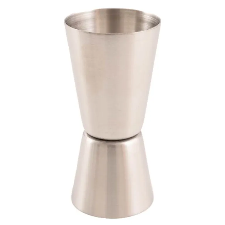 Cocktailmålebeger 8 cm stål