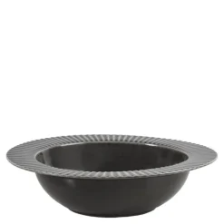 Coffee & More dyp tallerken 22 cm grå