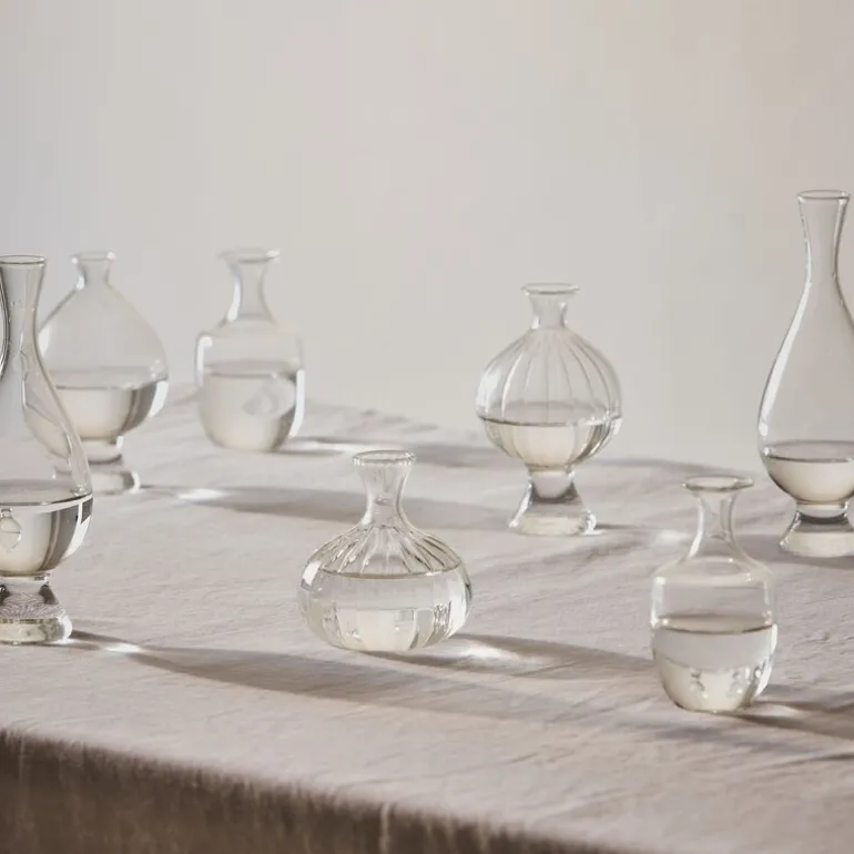 Como ripple vase 13 cm klar