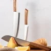 Concept knivsett 3 deler trehåndtak stål/brun