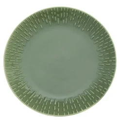 Confetti desserttallerken 21 cm olive