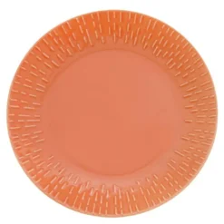Confetti desserttallerken 21 cm apricot